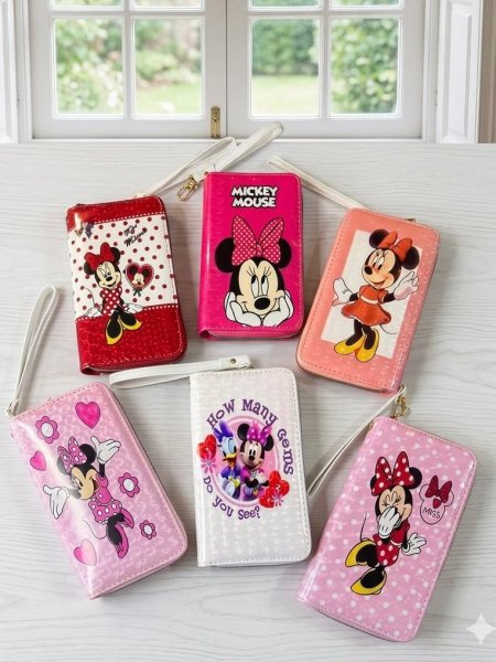 جزدان فراطه Disney للصبايا كبير ميني ماووس